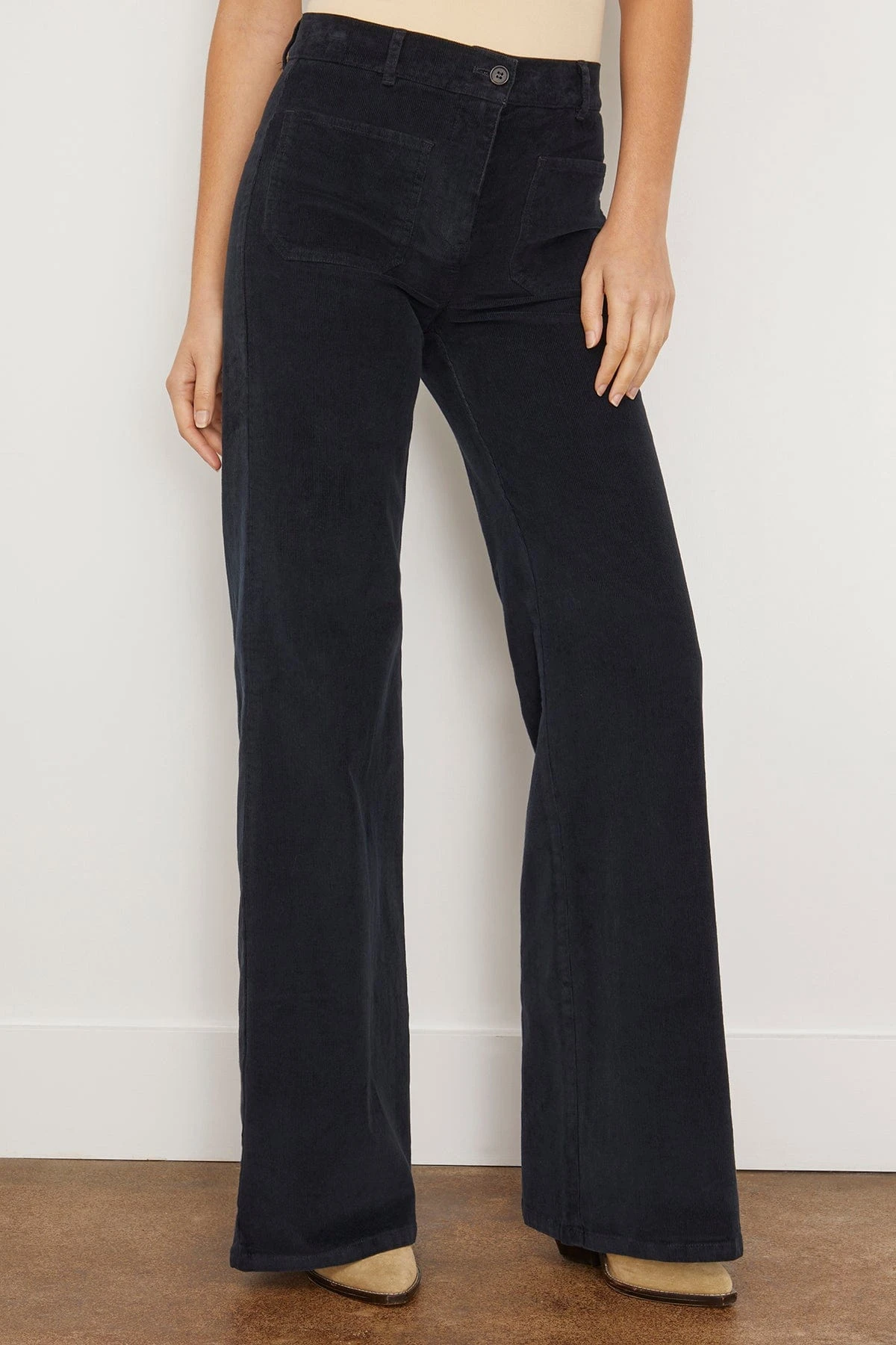 NILI LOTAN Florence Pant In Dark Navy 5 NILI LOTAN Florence Pant In Dark Navy - Image 3