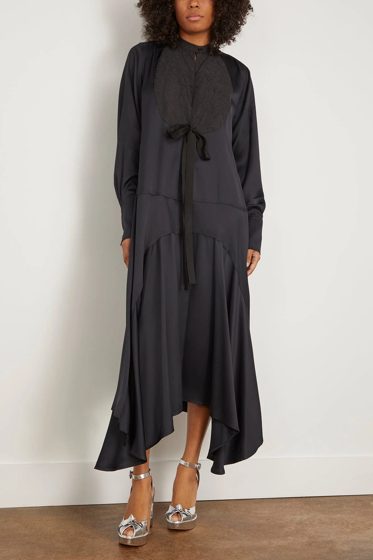 Long Sleeve Dress In Black 5 Long Sleeve Dress In Black - Image 3