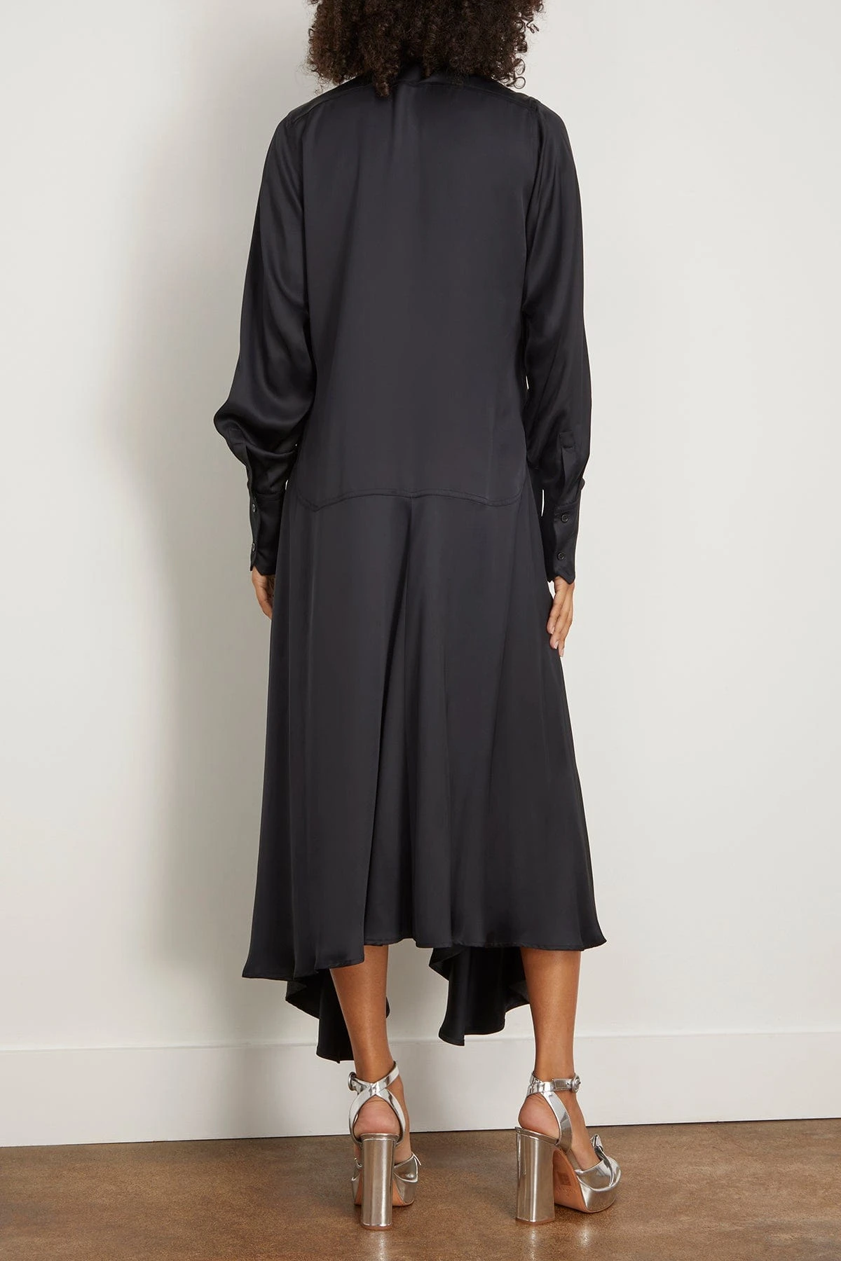 Long Sleeve Dress In Black 6 Long Sleeve Dress In Black - Image 4