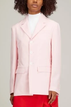 Blazer In Peony -DOROTHE Clothing Shop planc blazer in peony 2