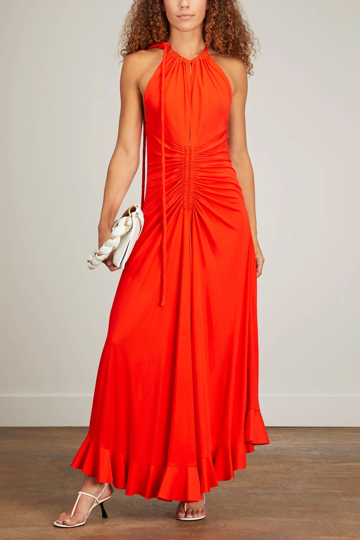 PROENZA SCHOULER Crepe Jersey Dress In Poppy 4 PROENZA SCHOULER Crepe Jersey Dress In Poppy - Image 2