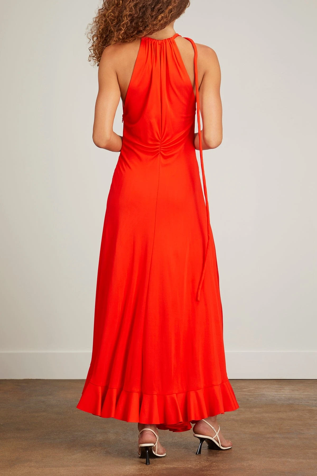 PROENZA SCHOULER Crepe Jersey Dress In Poppy 6 PROENZA SCHOULER Crepe Jersey Dress In Poppy - Image 4