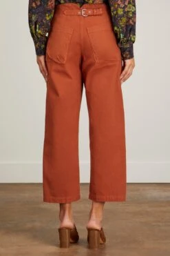 Elkin Pant In Terracotta 9 Elkin Pant In Terracotta -DOROTHE Clothing Shop rachel comey elkin pant in terracotta 3
