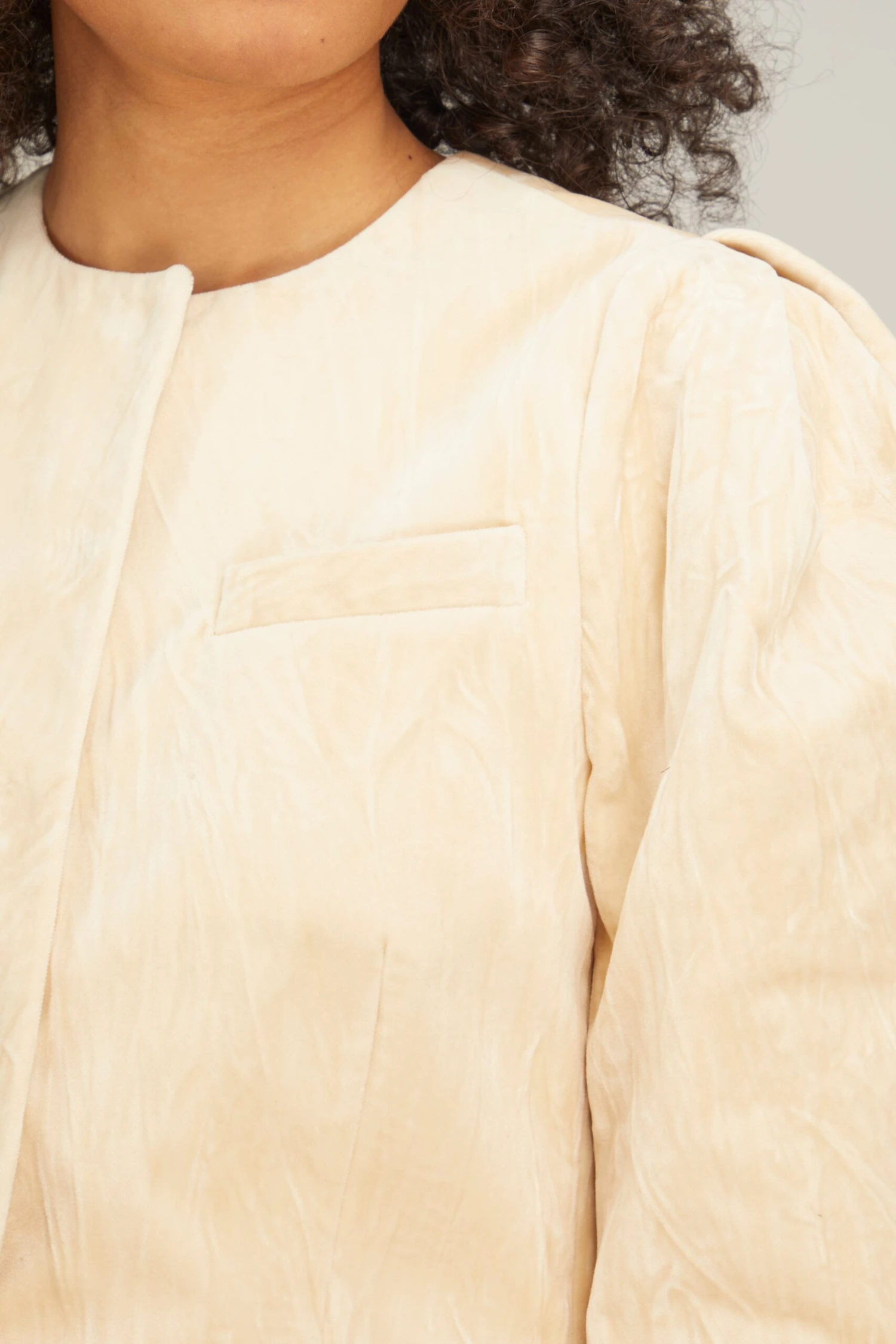 Francis Blazer In Ivory 7 Francis Blazer In Ivory - Image 5