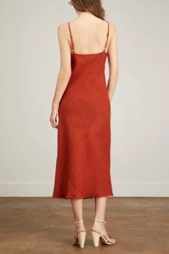 Wren Dress In Terracotta 9 Wren Dress In Terracotta -DOROTHE Clothing Shop rachel comey wren dress in terracotta 3