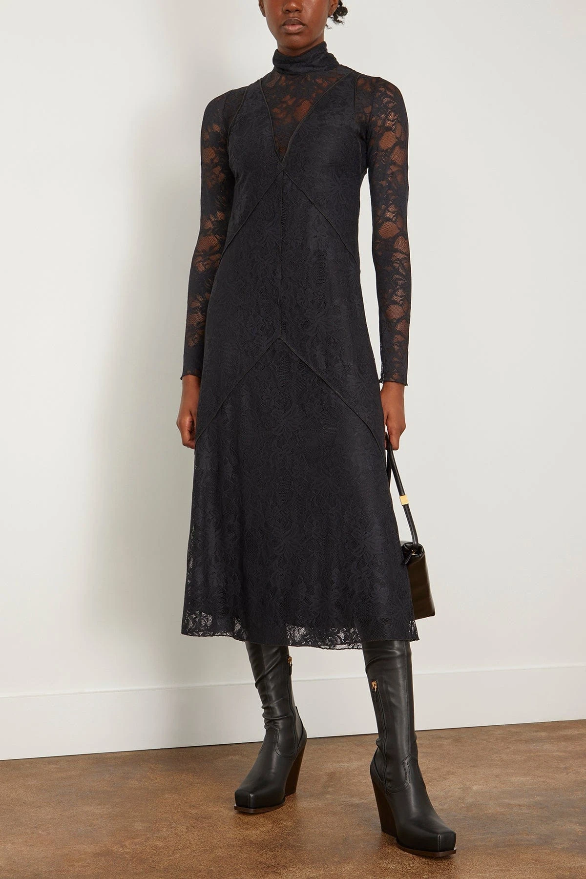 Demil Dress In Black 4 Demil Dress In Black - Image 2