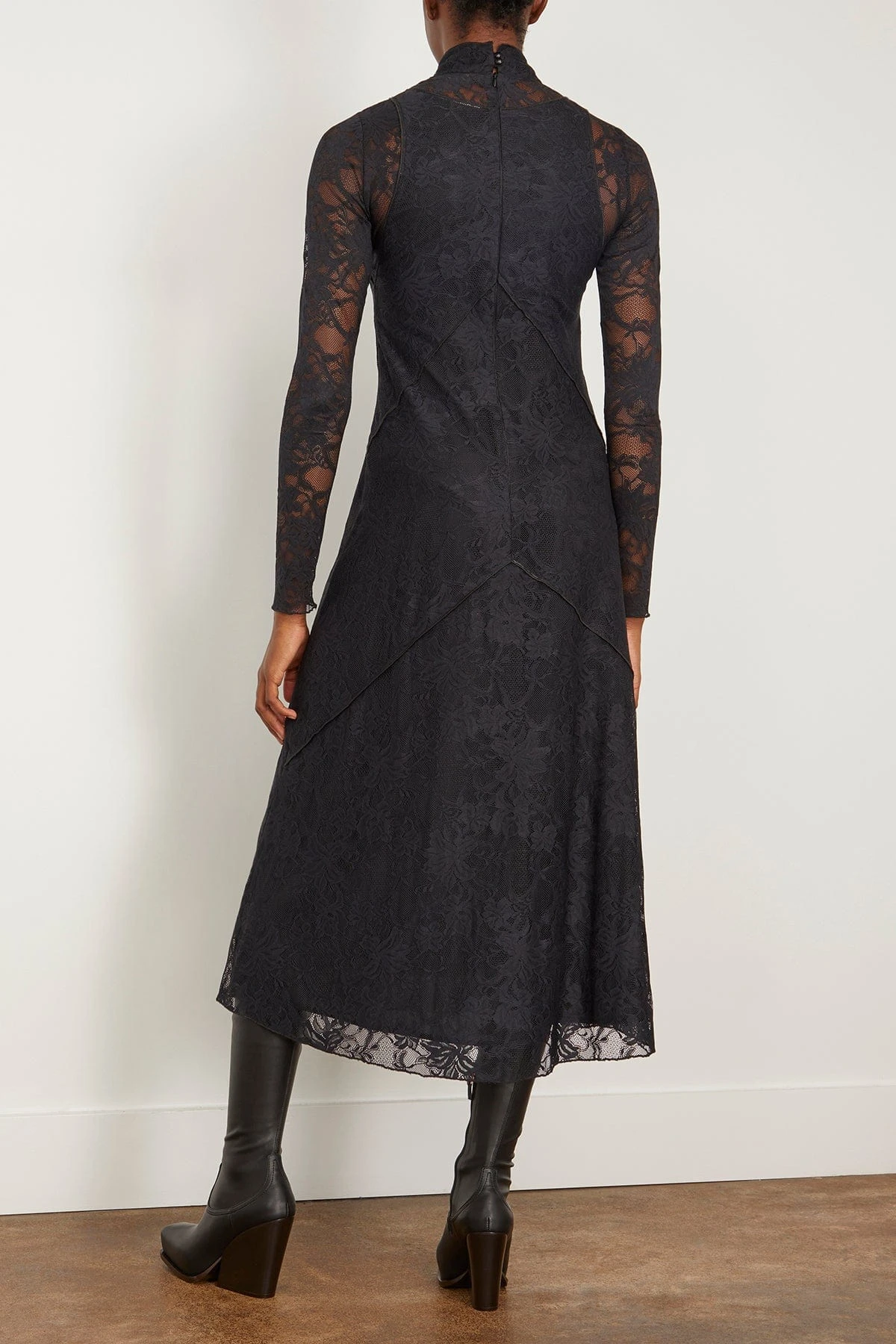 Demil Dress In Black 5 Demil Dress In Black - Image 3