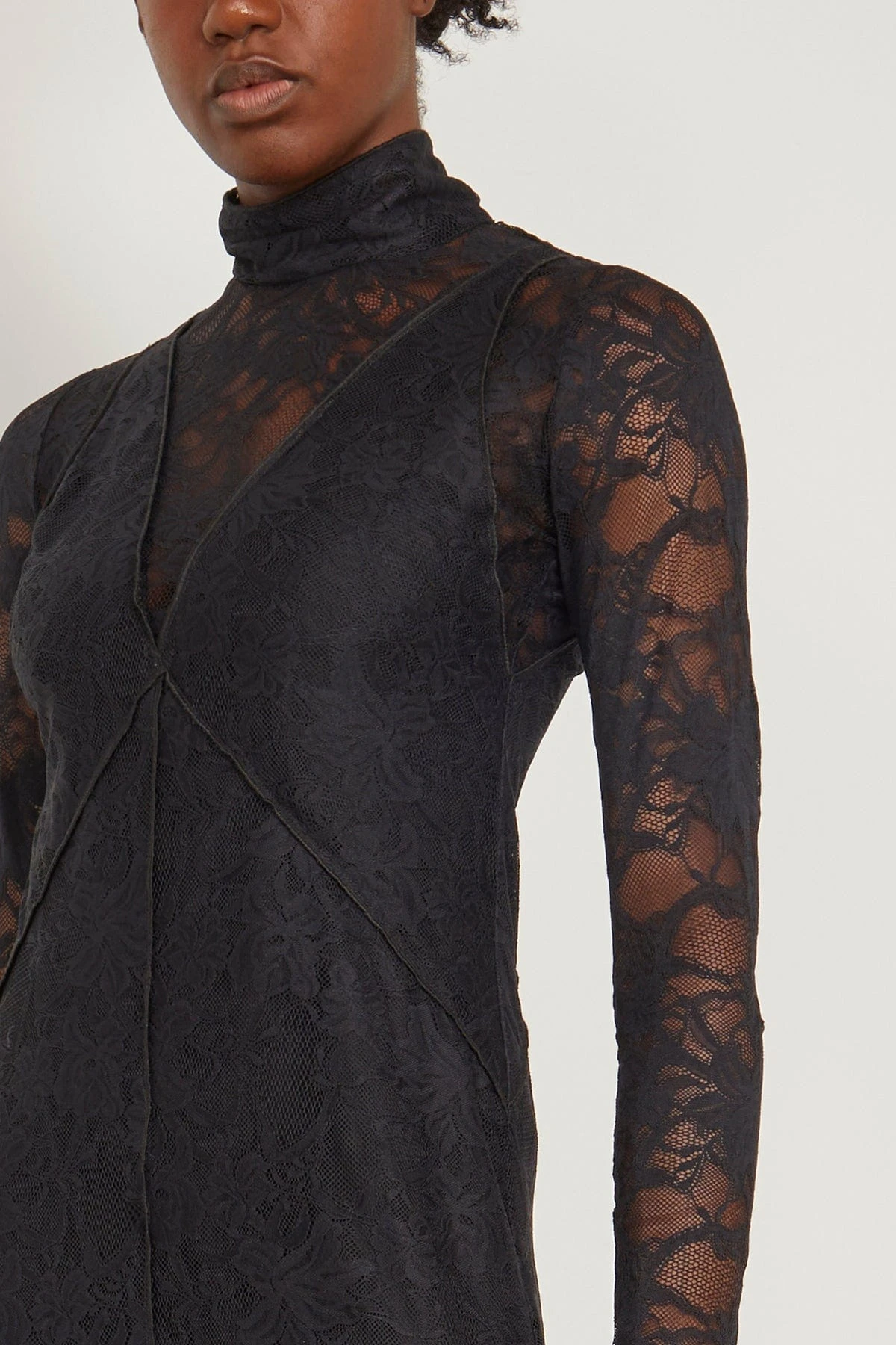 Demil Dress In Black 6 Demil Dress In Black - Image 4