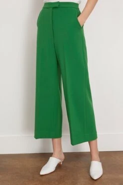 Gage Pant In Green -DOROTHE Clothing Shop rachelcomey GagePantinGreen 2