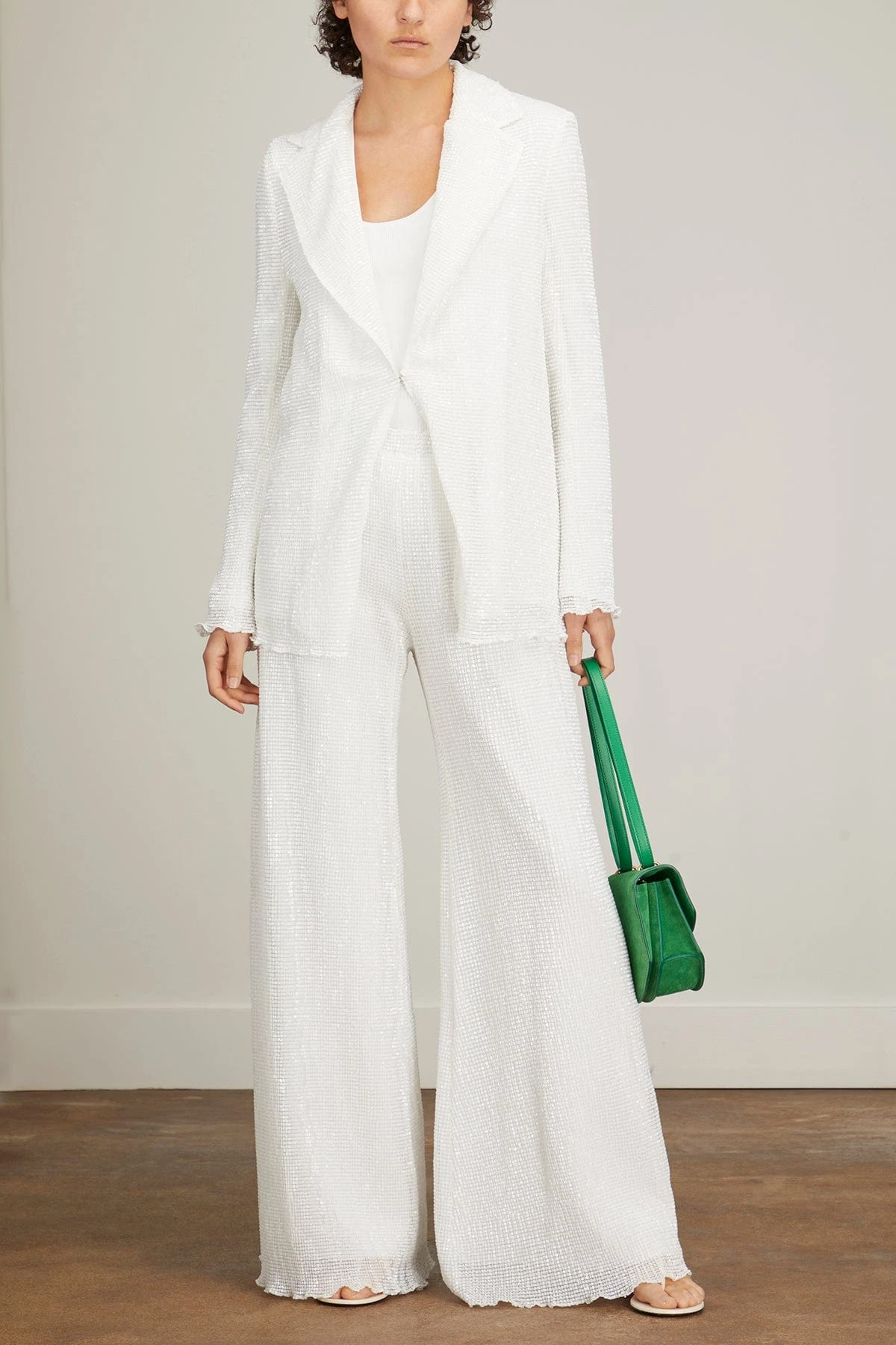 Wide Leg Pull On Pant In White 4 Wide Leg Pull On Pant In White - Image 2