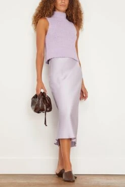 Miranda Midi Silk Skirt In Prism -DOROTHE Clothing Shop sablyn miranda midi silk skirt in prism 1