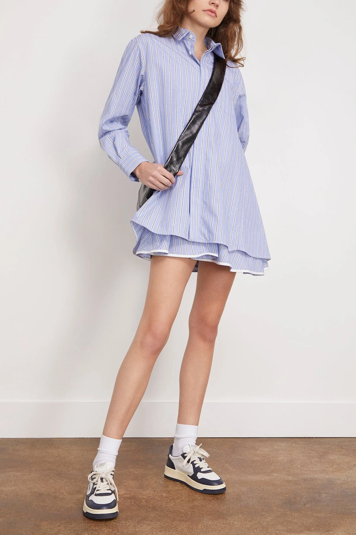 Sacai Cotton Poplin Dress In Stripe 4 Sacai Cotton Poplin Dress In Stripe - Image 2