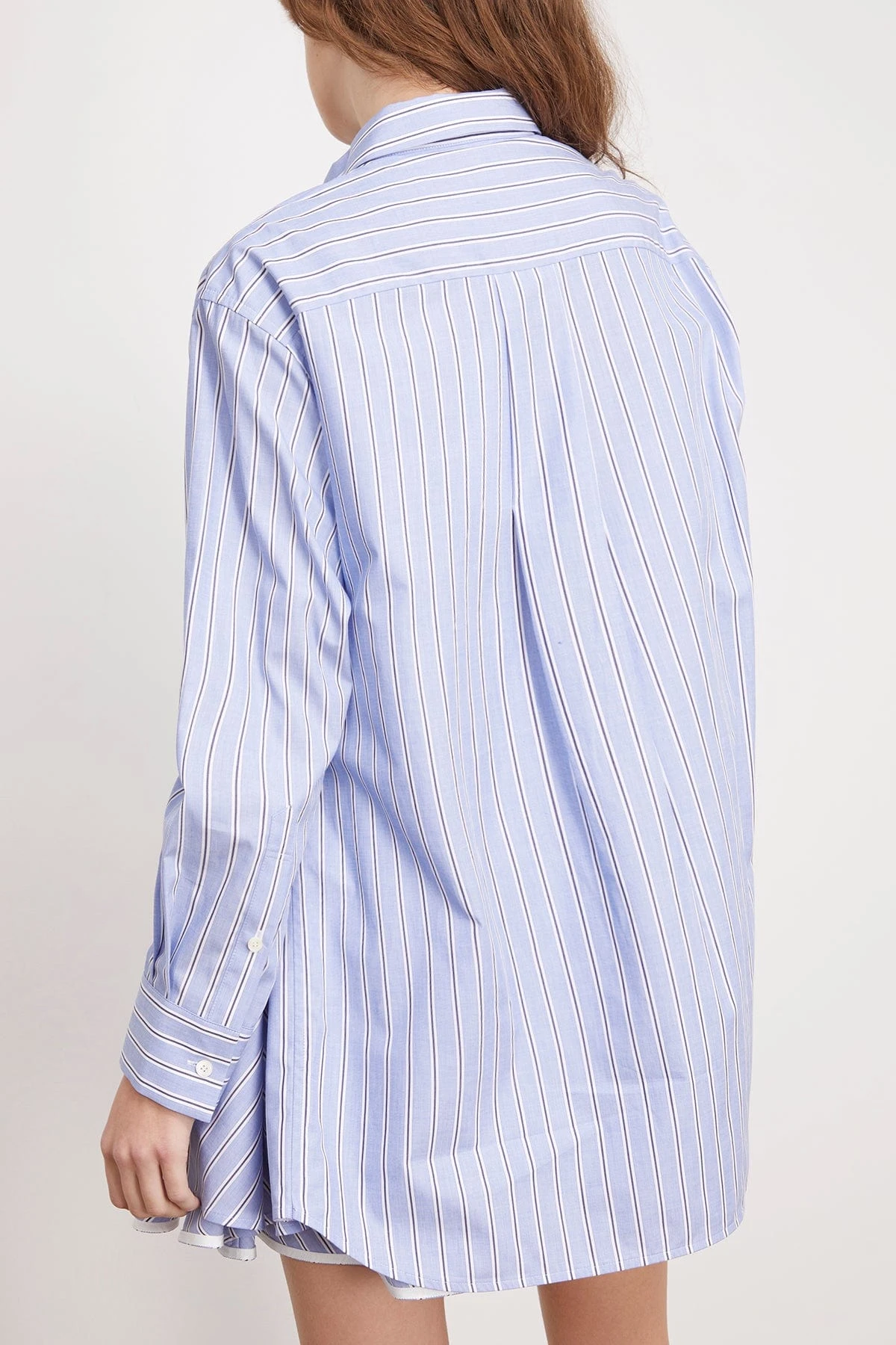 Sacai Cotton Poplin Dress In Stripe 6 Sacai Cotton Poplin Dress In Stripe - Image 4