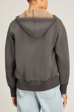 Sacai Sponge Sweat Hoodie In C/Gray -DOROTHE Clothing Shop sacai sponge sweat hoodie in c gray 3