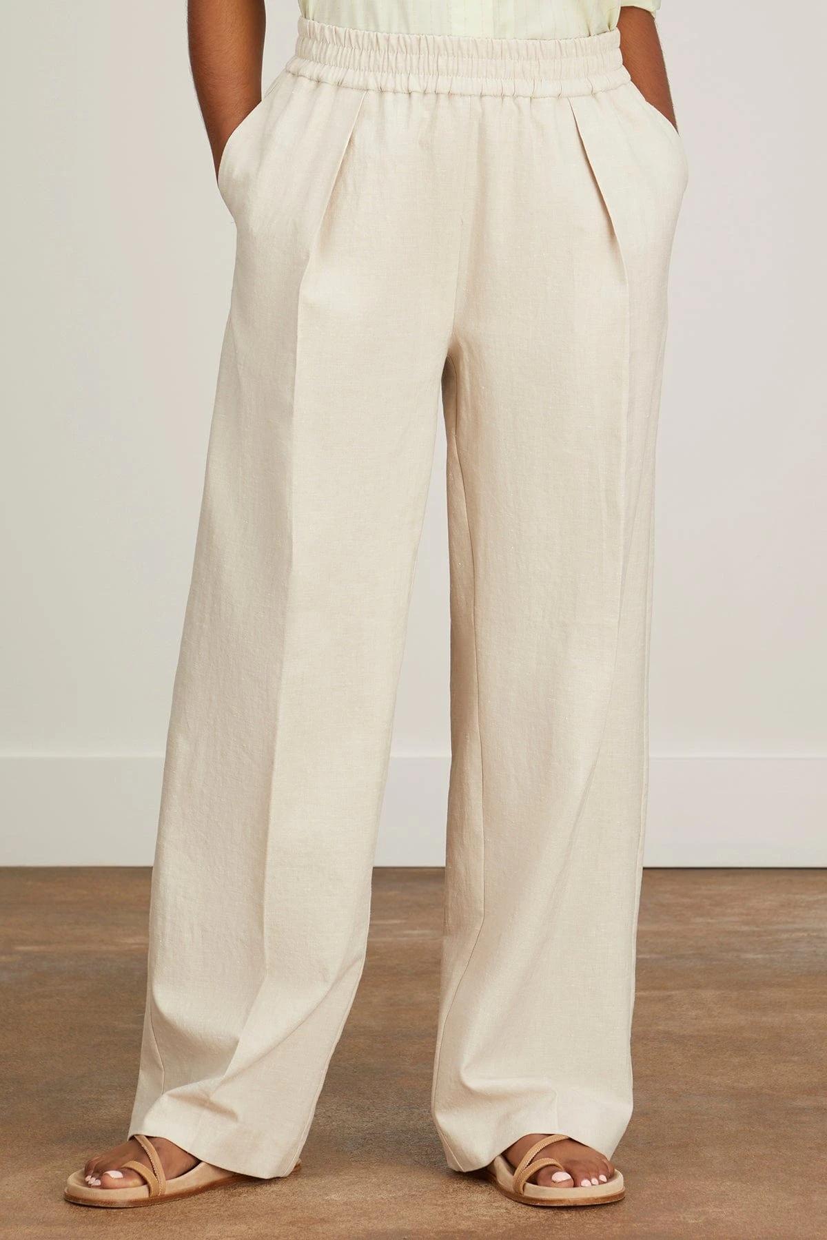Samsoe Samsoe Julia Trousers In Nomad 5 Samsoe Samsoe Julia Trousers In Nomad - Image 3