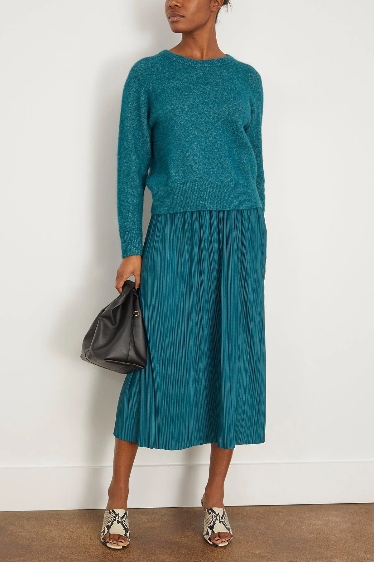 Samsoe Samsoe Uma Skirt In Atlantic Deep 4 Samsoe Samsoe Uma Skirt In Atlantic Deep - Image 2