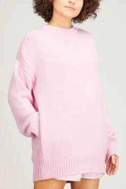 Giro Collo Knit Sweater In Rosa 9 Giro Collo Knit Sweater In Rosa -DOROTHE Clothing Shop sasuphi giro collo knit sweater in rosa 2