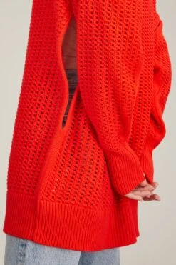 Knit Sweater In Rosso 11 Knit Sweater In Rosso -DOROTHE Clothing Shop sasuphi knit swetaer in rosso 4