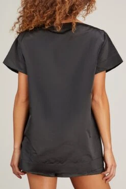 Valentina T-Shirt Dress In Nero 9 Valentina T-Shirt Dress In Nero -DOROTHE Clothing Shop sasuphi valentina tshirt dress in nero 3