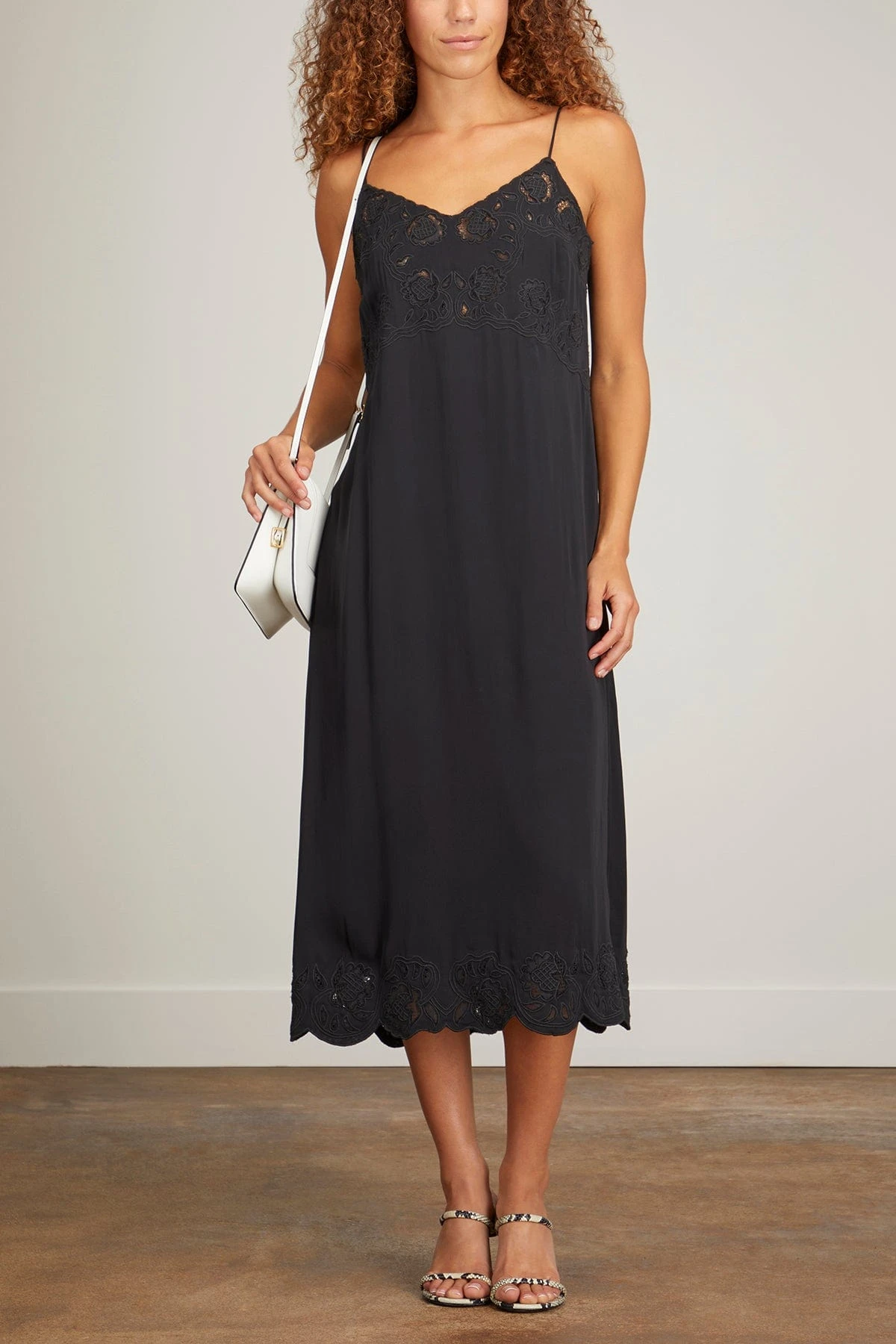 SEA Baylin Lace Slip Dress In Black 4 SEA Baylin Lace Slip Dress In Black - Image 2