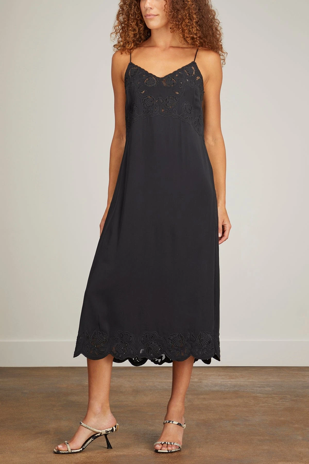 SEA Baylin Lace Slip Dress In Black 5 SEA Baylin Lace Slip Dress In Black - Image 3