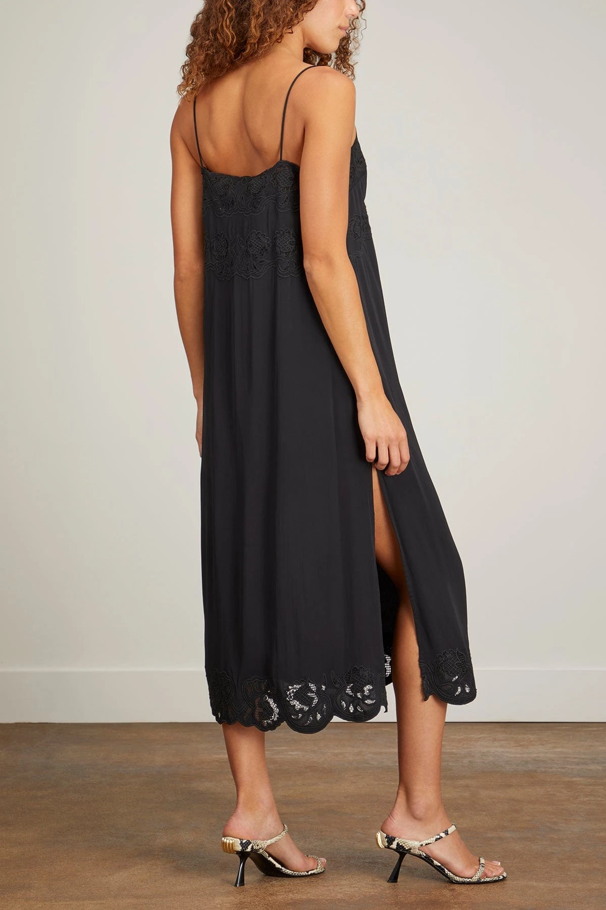 SEA Baylin Lace Slip Dress In Black 6 SEA Baylin Lace Slip Dress In Black - Image 4