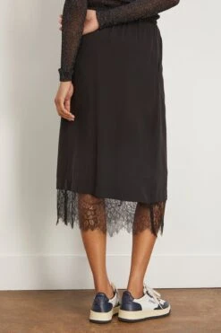 SEA Lorraine Lace Combo Slip Skirt In Black 9 SEA Lorraine Lace Combo Slip Skirt In Black -DOROTHE Clothing Shop sea LorraineLaceComboSlipSkirtinBlack 3