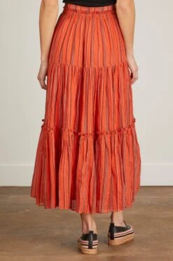 ULLA JOHNSON Severine Skirt In Porto -DOROTHE Clothing Shop severineskirtinporto 3