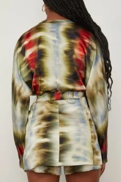 Vogogna Jacket In Multi Linear -DOROTHE Clothing Shop silvia VogognaJacketinMultiLinear 3