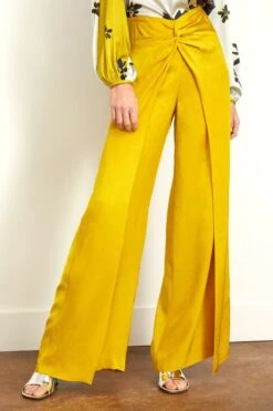 Canturipe Pant In Citrine -DOROTHE Clothing Shop silvia tcherassi canturipe pant in citrine 2