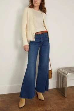 Medina Blazer With Patch Pockets In Natural White 7 Medina Blazer With Patch Pockets In Natural White -DOROTHE Clothing Shop simkhai MedinaBlazerwithPatchPocketsinNaturalWhite 1