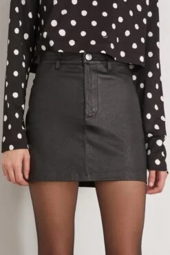 5 Pocket Mini Skirt In Black -DOROTHE Clothing Shop sprwmn 5PocketMiniSkirtinBlack 2