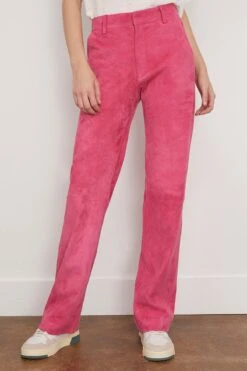 Baggy Lowrise Trouser In Hot Pink -DOROTHE Clothing Shop sprwmn BaggyLowriseTrouserinHotPInk 2