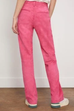 Baggy Lowrise Trouser In Hot Pink -DOROTHE Clothing Shop sprwmn BaggyLowriseTrouserinHotPInk 3