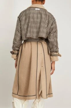 Reversible Coat In Camel -DOROTHE Clothing Shop tanaka ReversibleCoatinCamel 4