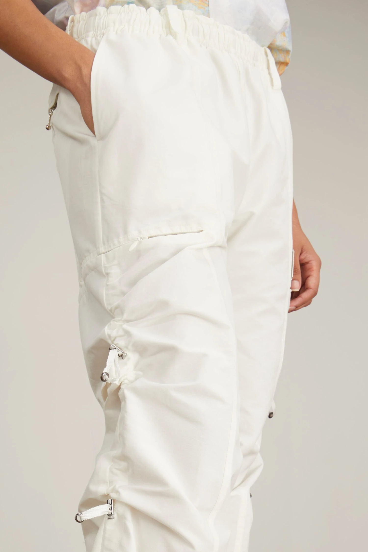 Training Pants In White Grosgrain 7 Training Pants In White Grosgrain - Image 5