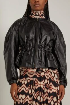 ULLA JOHNSON Briar Jacket In Noir -DOROTHE Clothing Shop ulla BriarJacketinNoir 2