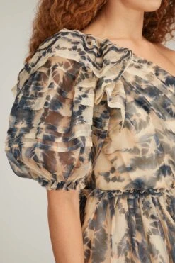 ULLA JOHNSON Artemis Dress In Fossil -DOROTHE Clothing Shop ulla ulla johnson artemis dress in fossil 4 1