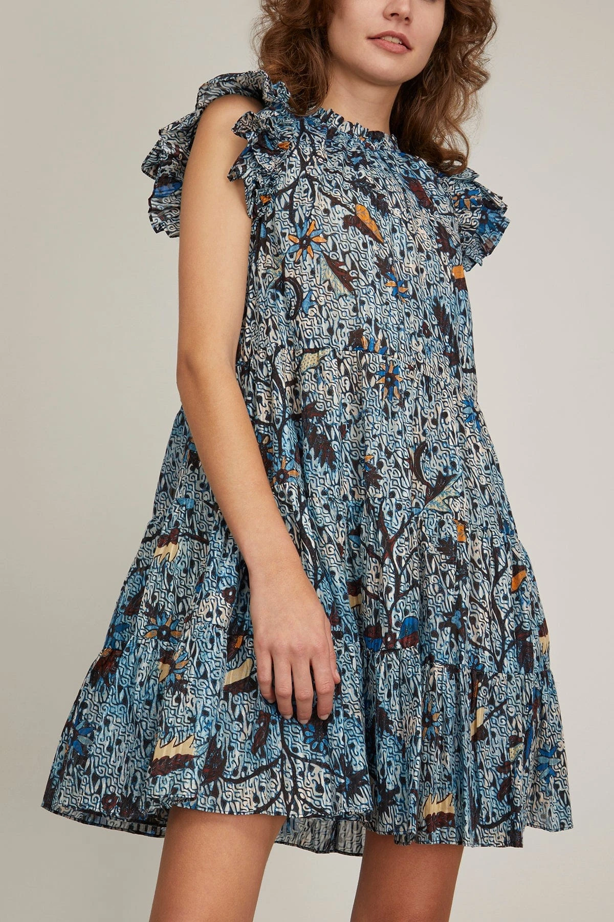 ULLA JOHNSON Denia Dress In Morning Glory 5 ULLA JOHNSON Denia Dress In Morning Glory - Image 3