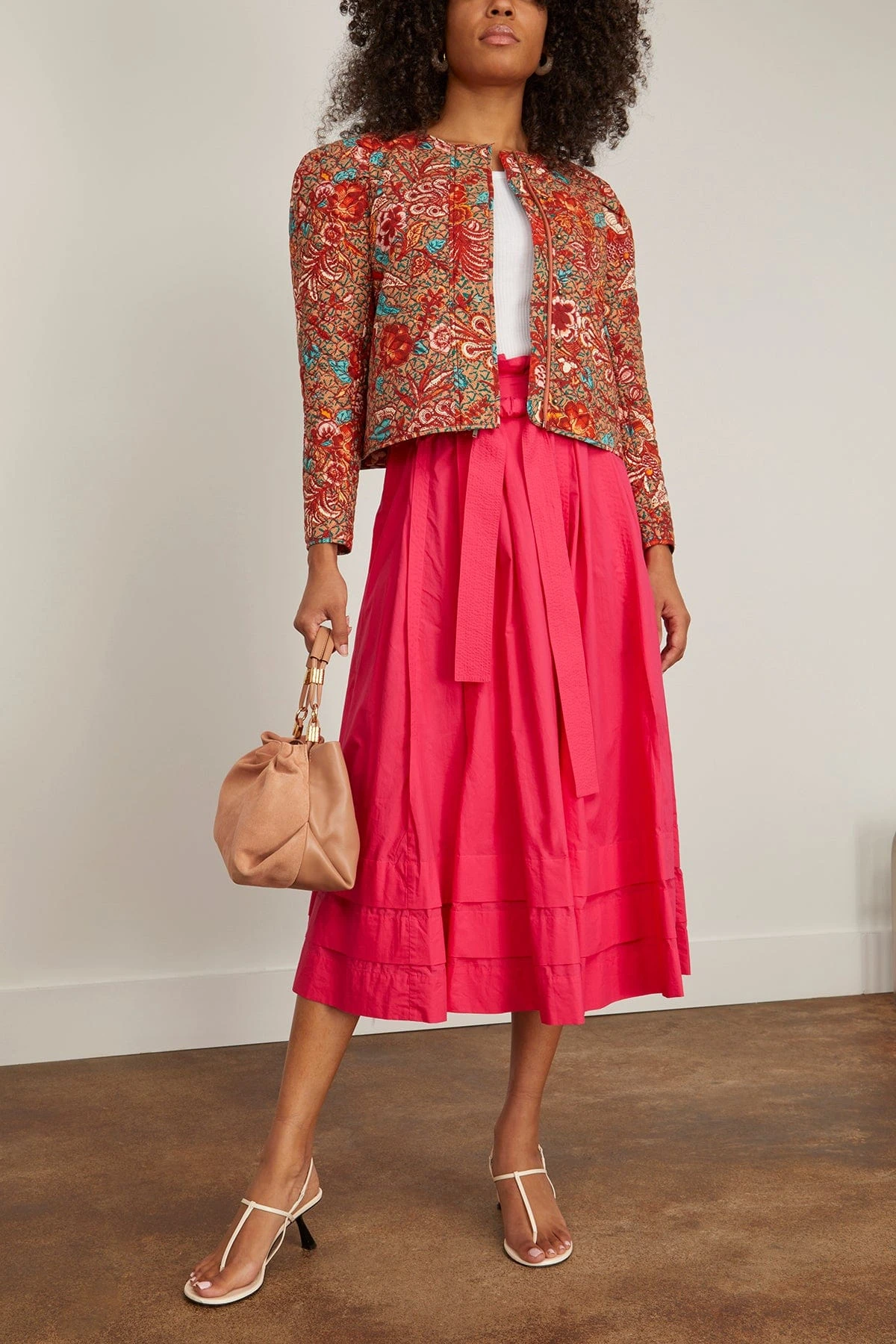 ULLA JOHNSON Dylan Skirt In Orchid 4 ULLA JOHNSON Dylan Skirt In Orchid - Image 2