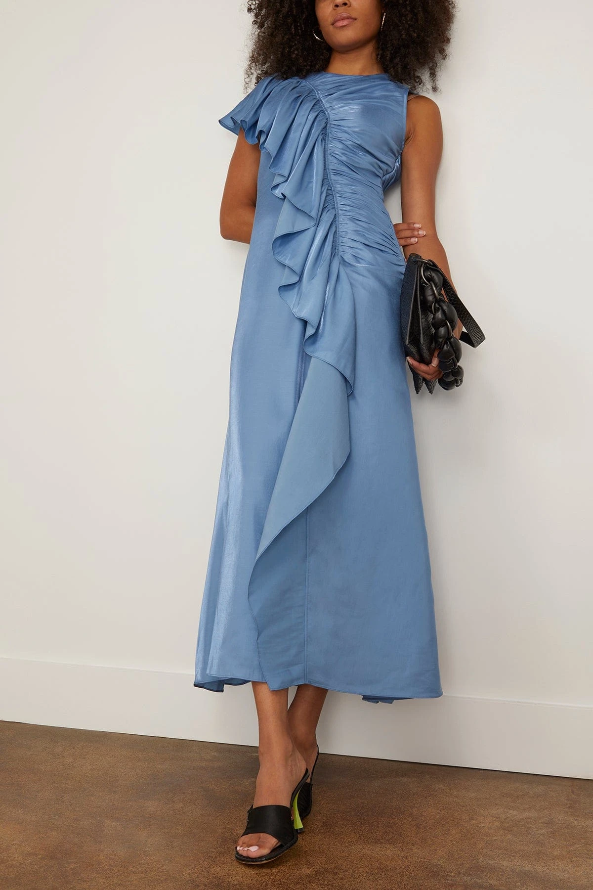 ULLA JOHNSON Lali Dress In River 4 ULLA JOHNSON Lali Dress In River - Image 2