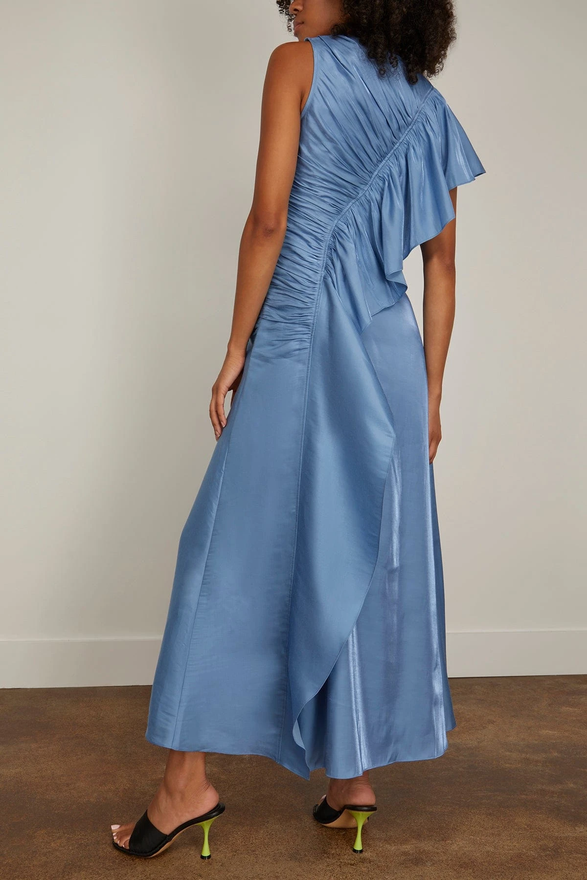 ULLA JOHNSON Lali Dress In River 6 ULLA JOHNSON Lali Dress In River - Image 4