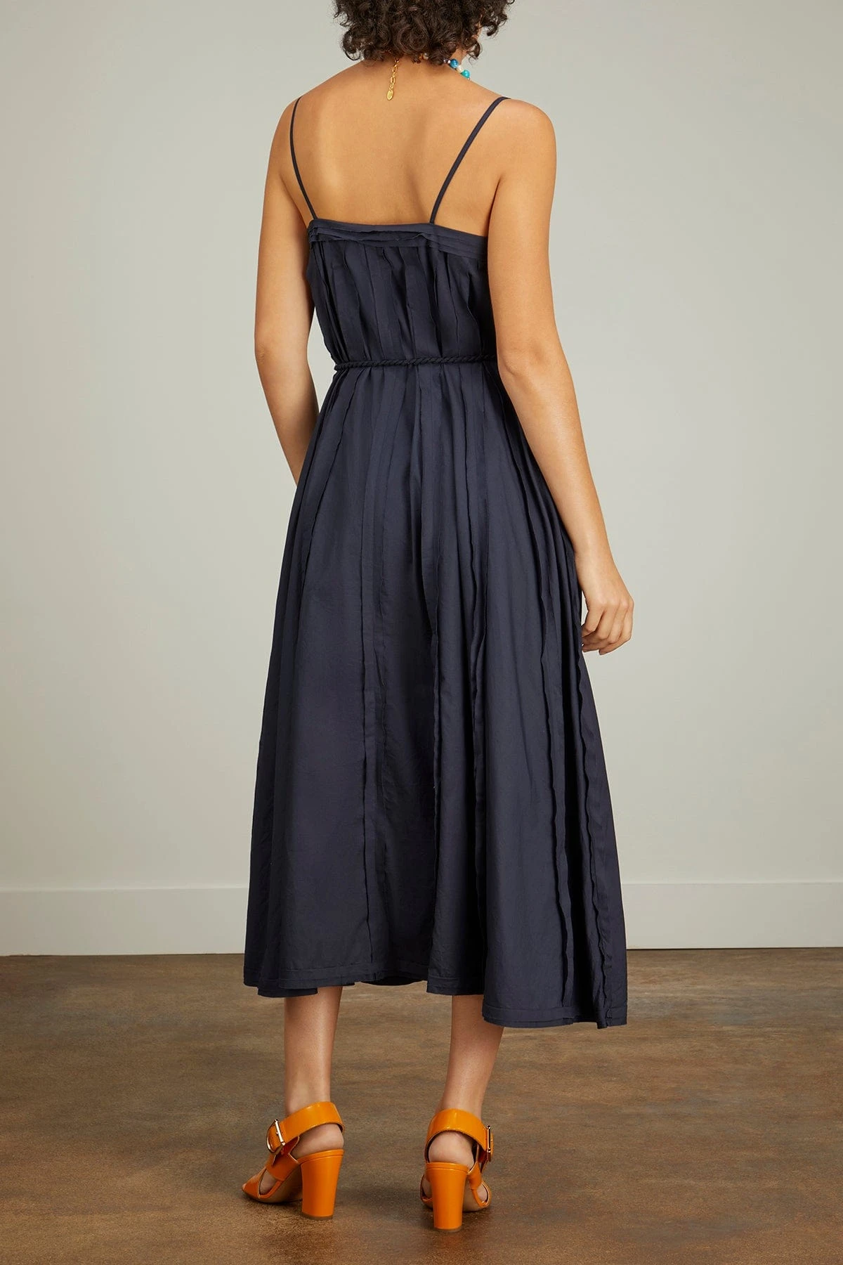ULLA JOHNSON Leela Dress In Midnight 6 ULLA JOHNSON Leela Dress In Midnight - Image 4