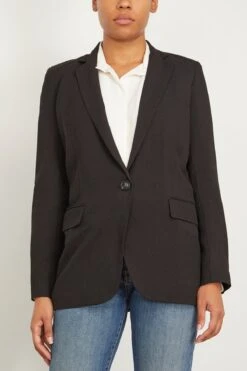 Vanessa Bruno Tilia Blazer In Noir -DOROTHE Clothing Shop vanessabruno TiliaBlazerinNoir 2