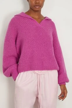 Ally Sweater In Roselle 8 Ally Sweater In Roselle -DOROTHE Clothing Shop xirena AllySweaterinRoselle 2