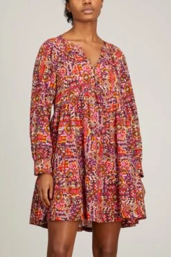 Lilith Dress In Kaleidoscope 8 Lilith Dress In Kaleidoscope -DOROTHE Clothing Shop xirena LilithDressinKaleidoscope 2