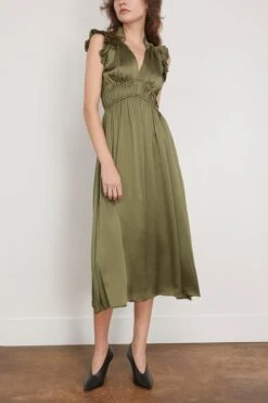 Posey Dress In Serpentine -DOROTHE Clothing Shop xirena PoseyDressinSerpentine 2