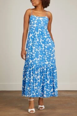 Fae Dress In Blue Curls 7 Fae Dress In Blue Curls -DOROTHE Clothing Shop xirena fae dress in blue curls 2