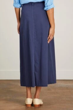 Spence Skirt In Navy -DOROTHE Clothing Shop xirena spence skirt in navy 3