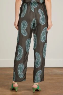Wells Pant In Black Paisley 9 Wells Pant In Black Paisley -DOROTHE Clothing Shop xirena wells pant in black paisley 3